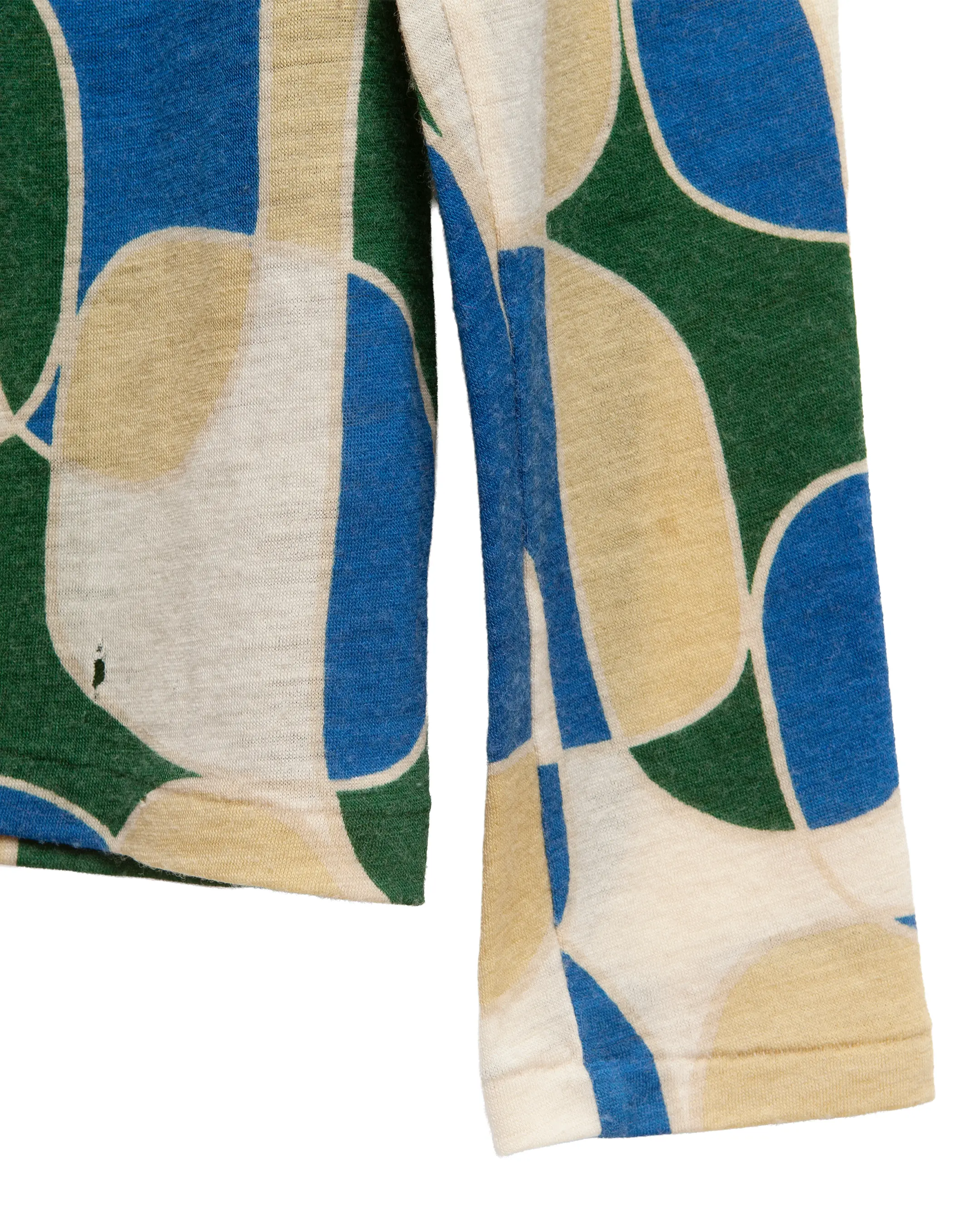 pattern turtleneck top